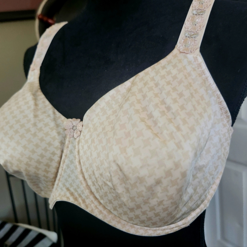 ROSA FAIA Big cup underwire bra 38 cup G  NWNT